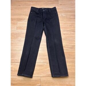 Buffalo David‎ Bitton Alyssa High Rise Straight Leg Black Stretch Jeans 8/29